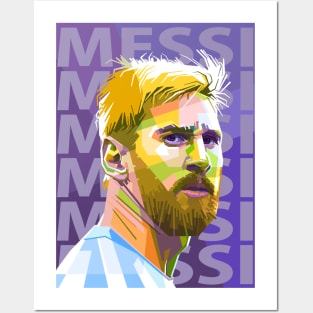 Lionel Messi Posters and Art